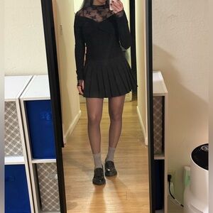 Black Long Sleeve Top